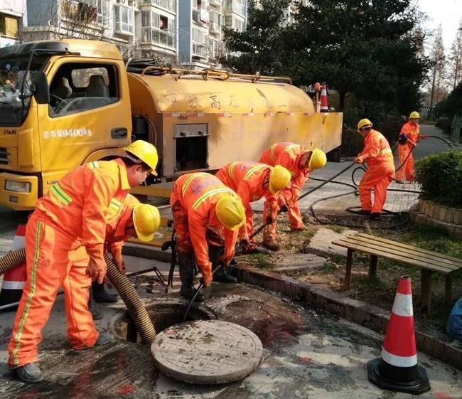 北川市政管道清淤